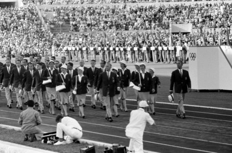 Olympische Spelen te Rome Opening Nederlandse deelnemers, Bestanddeelnr 911-5405