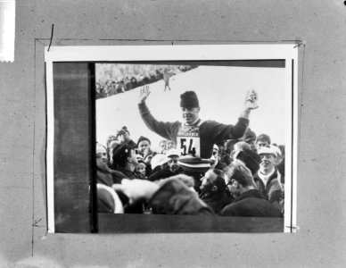 Olympische Winterspelen 1964, de Fin Veikko Kankkonen wint de gouden medaille op, Bestanddeelnr 916-0105