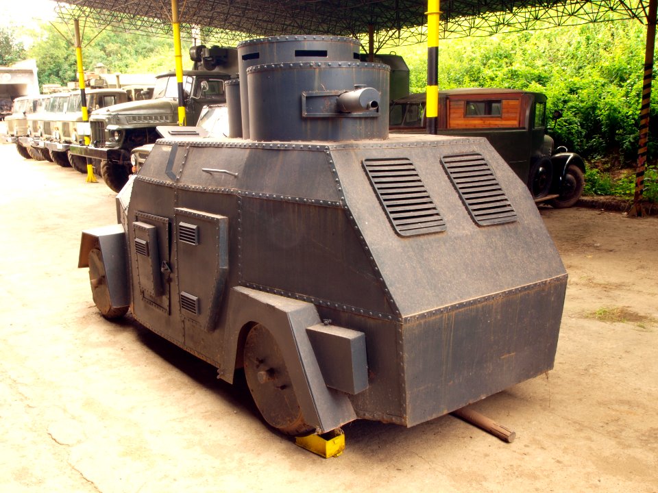 Old pre WW2 armored car pic1