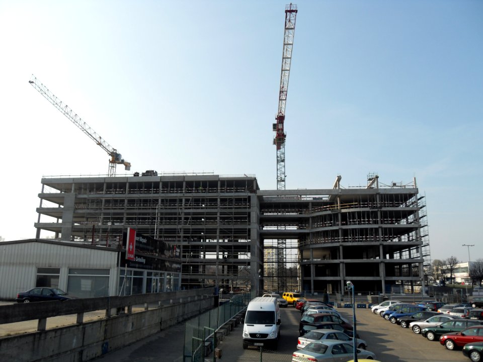Olivia Gate under construction-April 2011