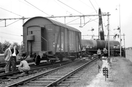 Olietrein ontspoord op station Gouda, Bestanddeelnr 911-3443