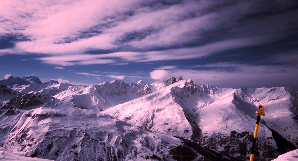 France mountains winter photo