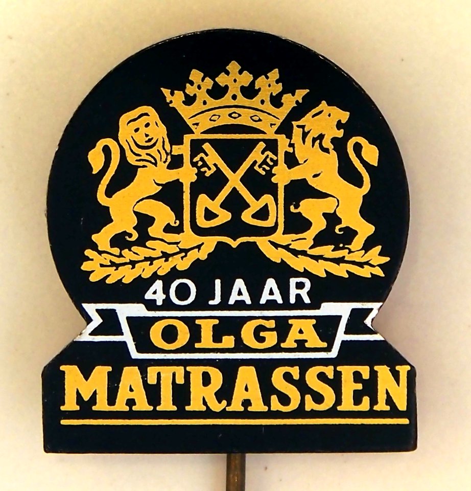 Olga matrassen, reclame speldje