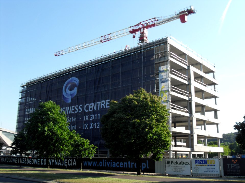 Olivia Gate under construction-June 2011