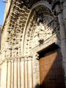 Olite - Iglesia de Santa María la Real, portada 14