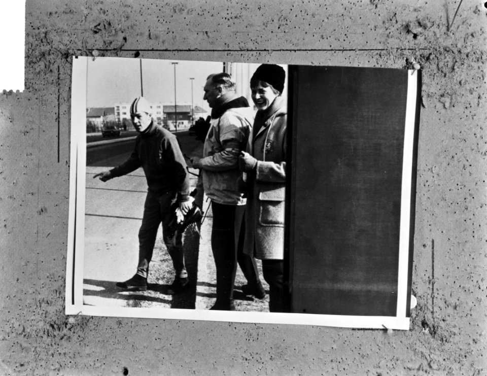 Olympische Winterspelen 1964 Schaatser Rudi Liebrechts, chef de mission Kees Ke, Bestanddeelnr 915-9973