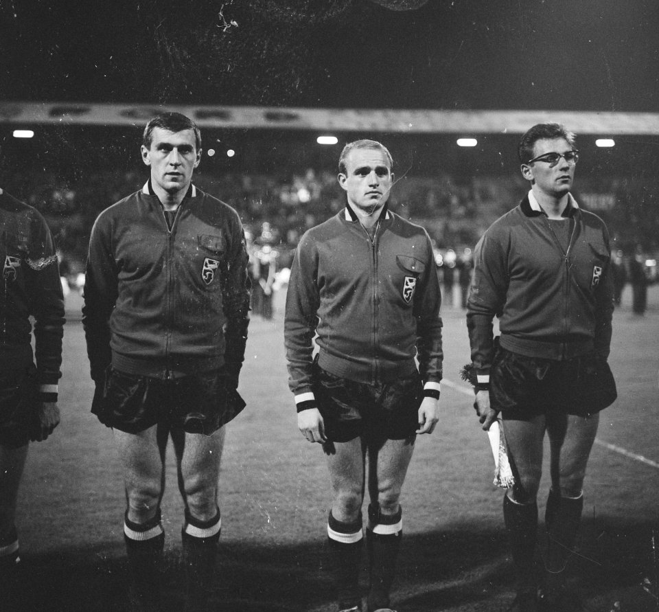 Olympische spelen te Tokio, v.l.n.r. Stockman, Heylens, Jurion (koppen), Bestanddeelnr 917-0017