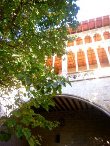 Olite - Palacio Real, Patio de la Morera 4