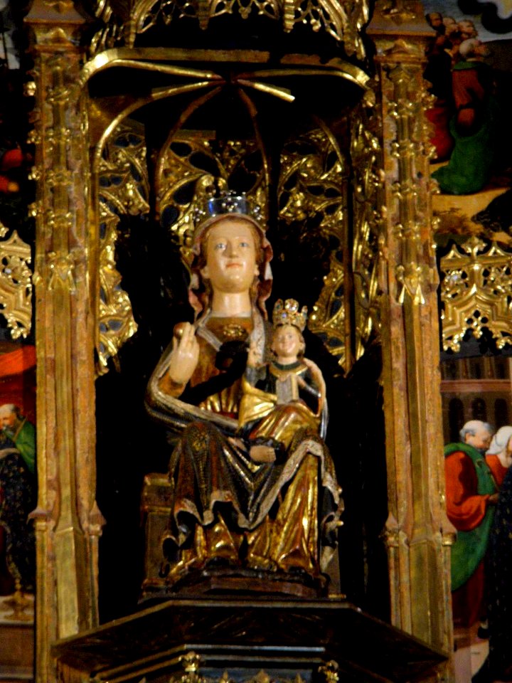 Olite - Iglesia de Santa María la Real, retablo mayor 07