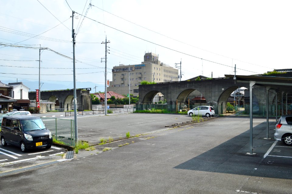 Old rail track of Goshin Line