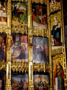 Olite - Iglesia de Santa María la Real, retablo mayor 13