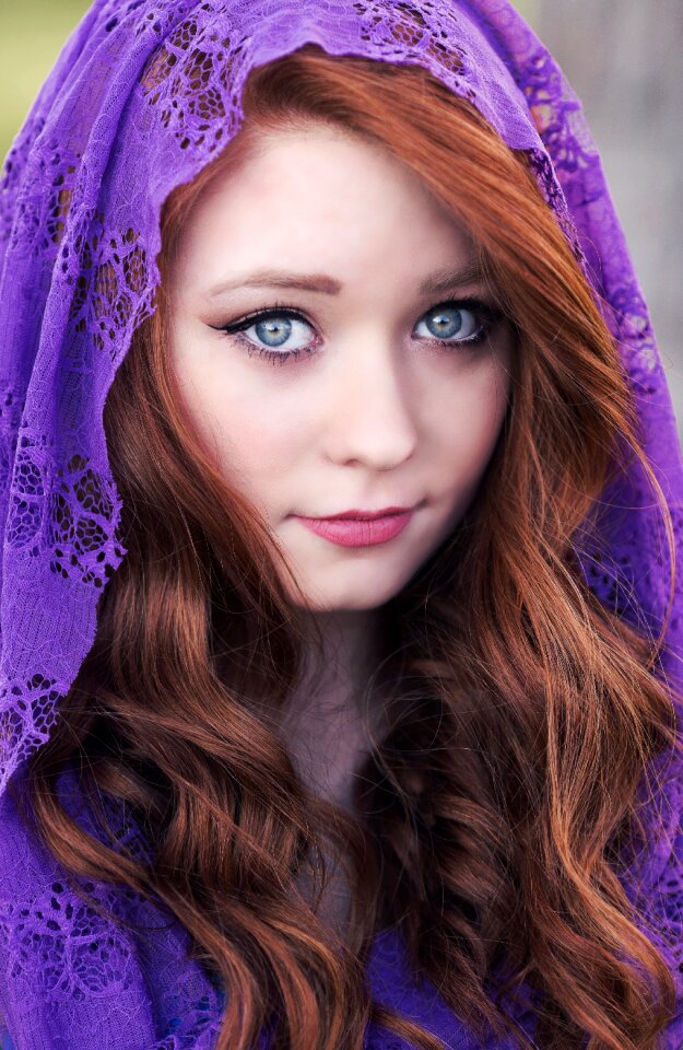 Eyes face portrait