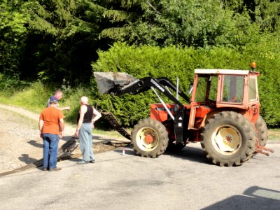 Ollières (Spincourt, Meuse) travaux publics