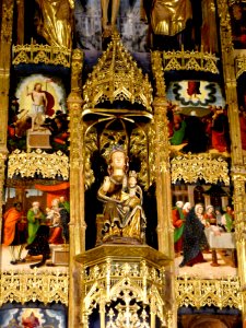 Olite - Iglesia de Santa María la Real, retablo mayor 12