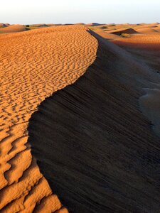 Sand structure comb photo