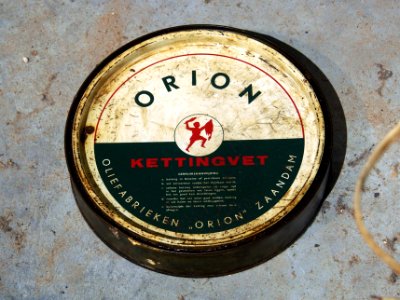 Oliefabriek Orion Zaandam, Kettingvet