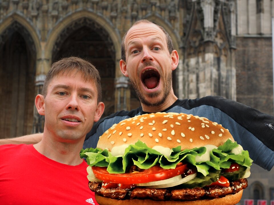 Funny eat delicious