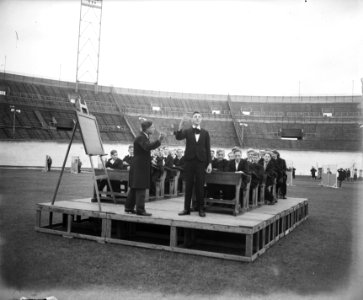 Olympisch Stadion. Repetitie Dag van de Jeugd. Klaslokaal, Bestanddeelnr 902-8357