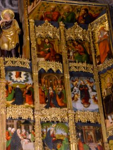 Olite - Iglesia de Santa María la Real, retablo mayor 14