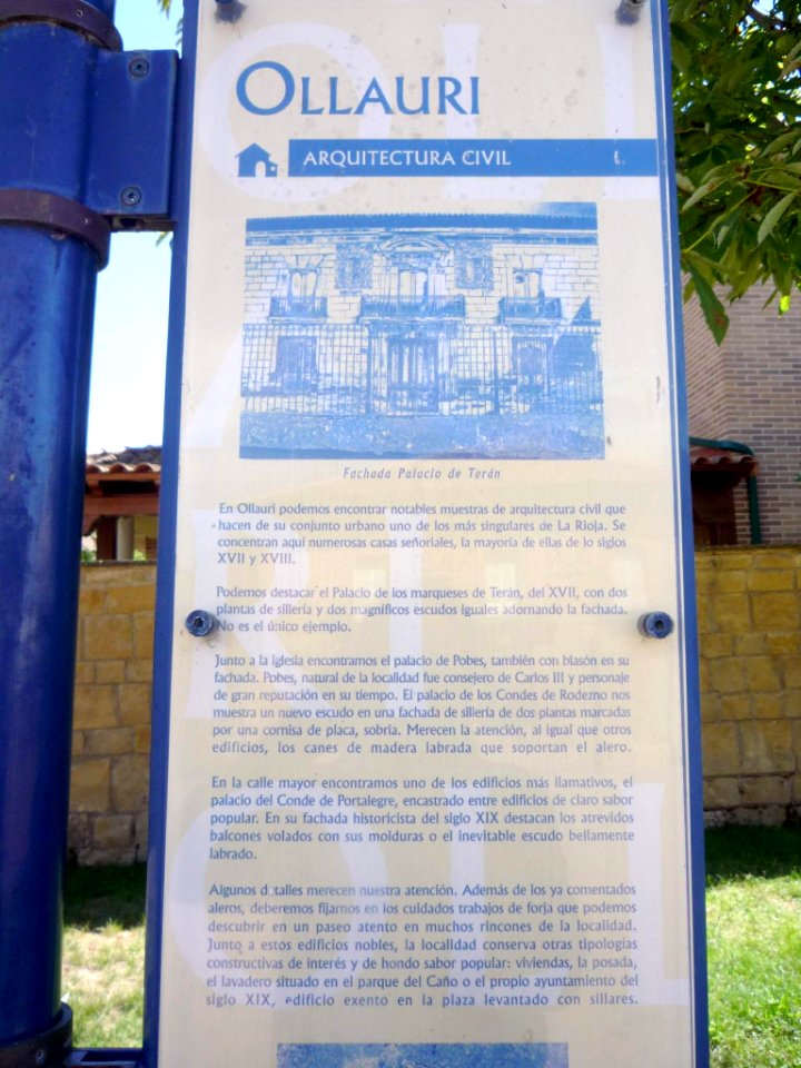 Ollauri - Palacio de los Marqueses de Terán 01