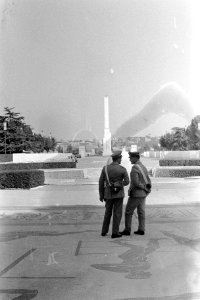Olympische Spelen te Rome, hoofdingang Olympisch dorp, Bestanddeelnr 911-5261