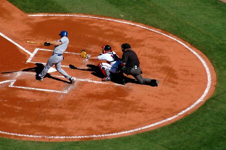 Catcher batter professional photo