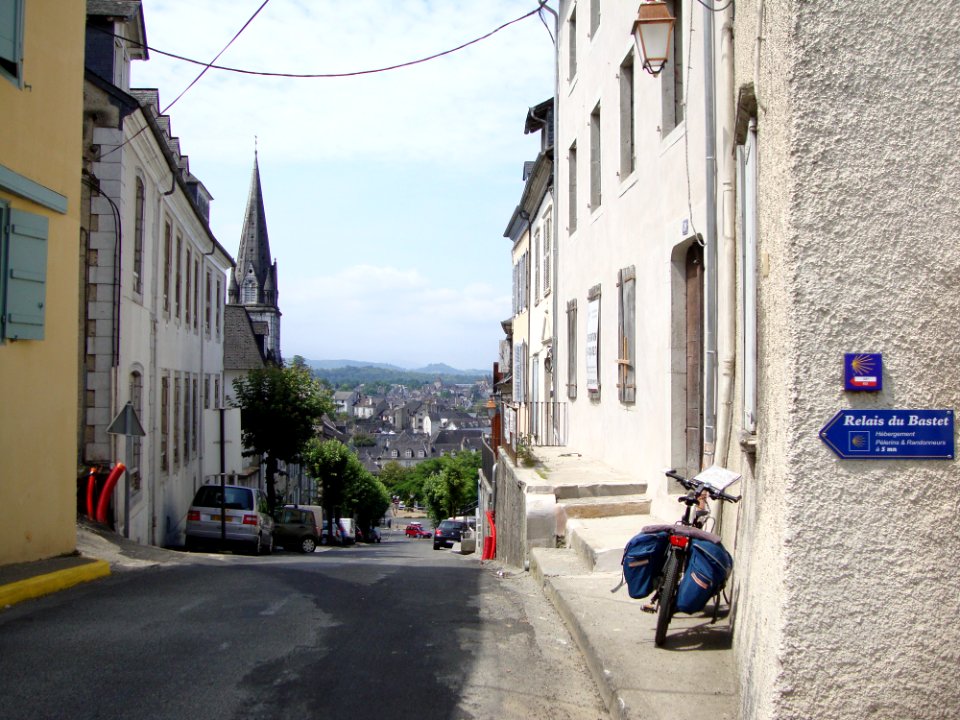 Oloron-Sainte-Marie (Pyr-Atl) où passe le Chemin de St.Jacques