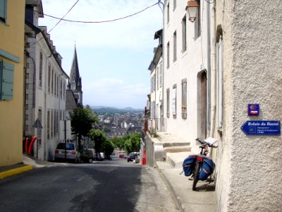 Oloron-Sainte-Marie (Pyr-Atl) où passe le Chemin de St.Jacques