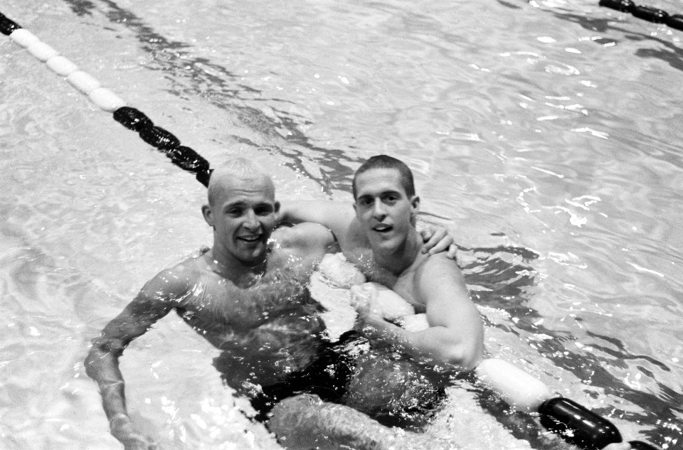 Olympische Spelen te Rome, Larson en Hunter (USA) favorieten voor de 100 meter v, Bestanddeelnr 911-5430