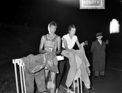 Olympische revances in stadion Amsterdam, Wilma Rudolph, Bestanddeelnr 911-6035