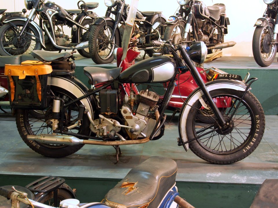 Old Saroléa motorcycle