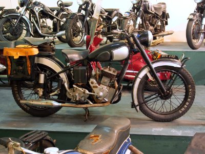 Old Saroléa motorcycle