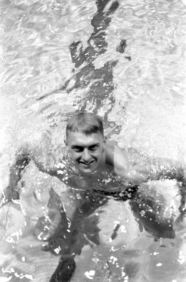 Olympische Spelen te Rome, Wieger Mensonides (won brons op de 200 meter schoolsl, Bestanddeelnr 911-5428