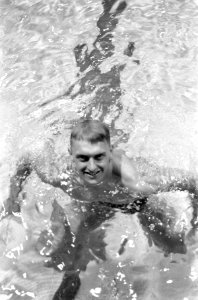 Olympische Spelen te Rome, Wieger Mensonides (won brons op de 200 meter schoolsl, Bestanddeelnr 911-5428