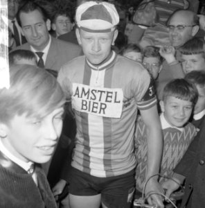 Olympiatoer 1065, Harry Steevens op de fiets, Bestanddeelnr 917-8251
