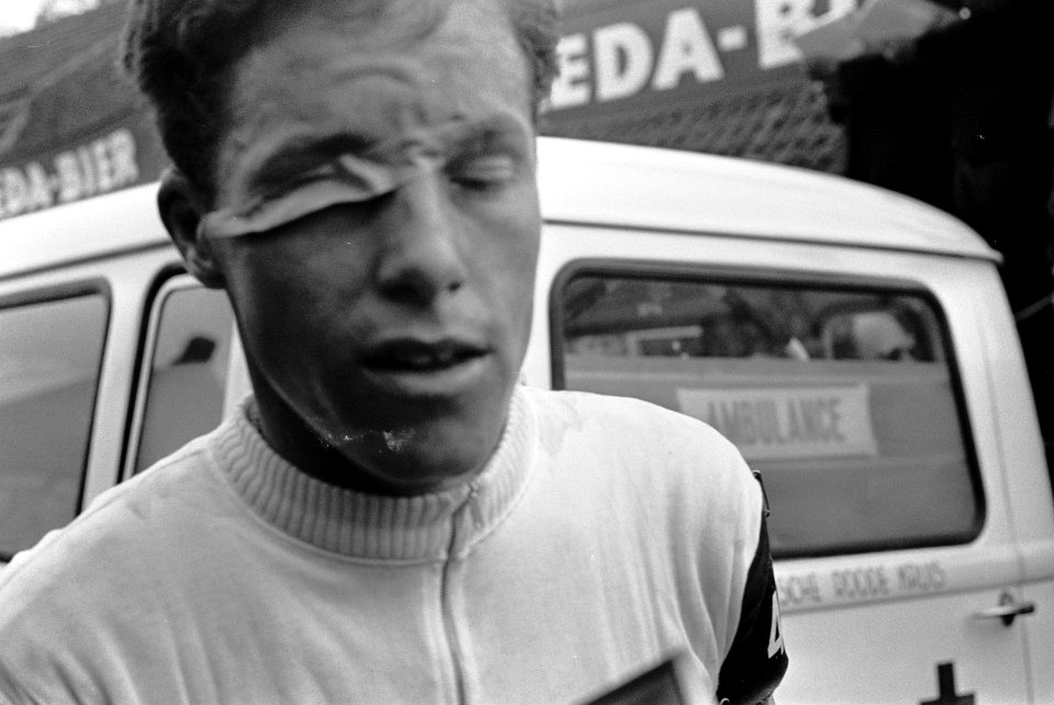 Olympiatoer 1965, Rudi Liebregts heeft vuiltje in het oog, Bestanddeelnr 917-8203