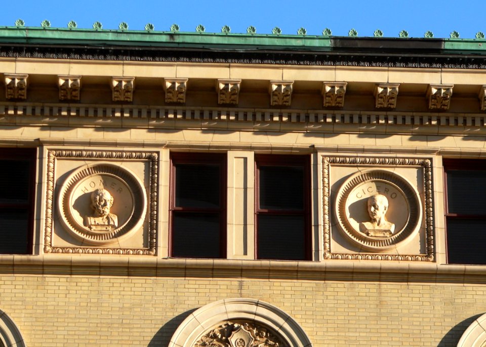 Omaha Public Library panel Homer Cicero 1
