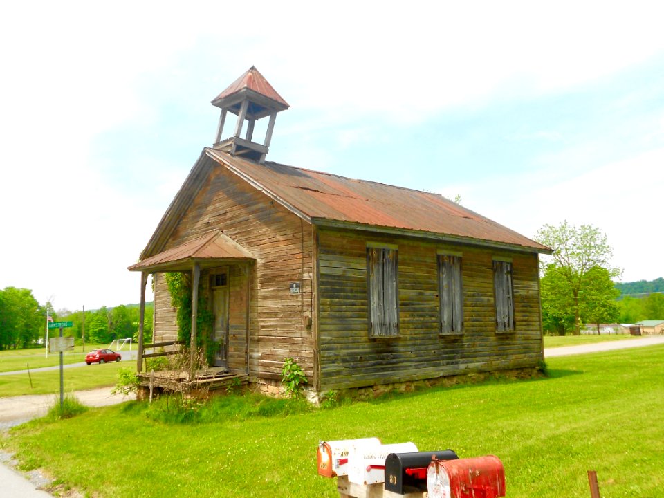 Old schoolhouse Decatur Twp Mifflin Co PA