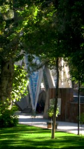 Omar Khayyam Tomb - Trees - Nishapur