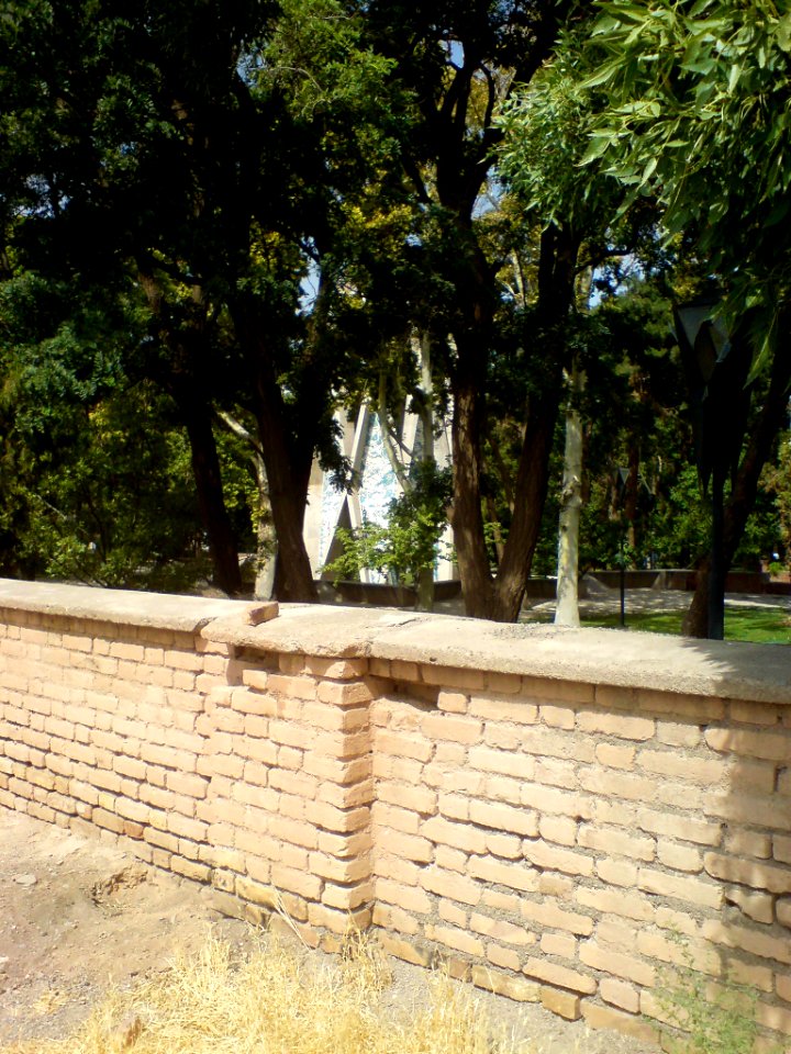 Omar Khayyam mausoleum - from North and east view 4