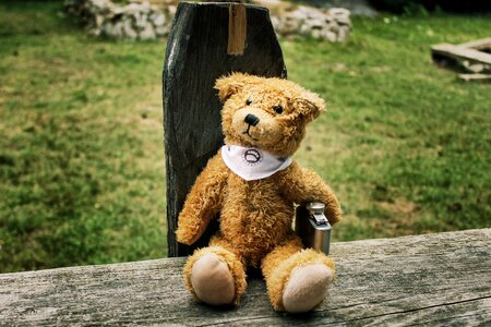 Happy sitting cuddly