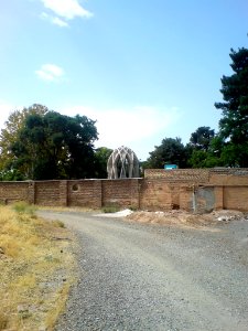 Omar Khayyam mausoleum - from North and east view 2