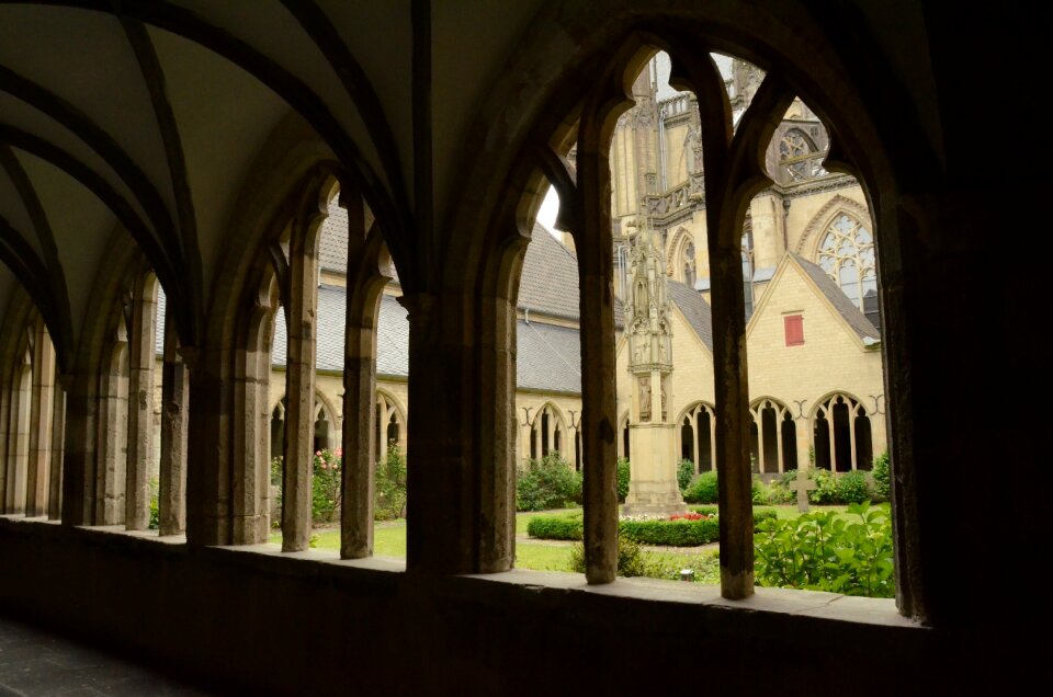 Religion court garden