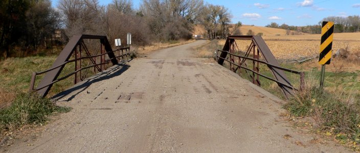 Omaha Creek bridge Thurston County 25 Rd from S