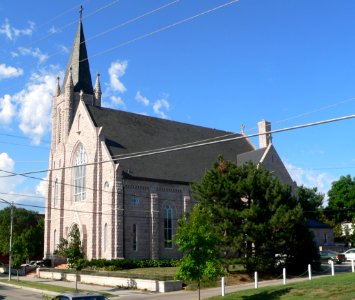 Omaha Sacred Heart Church from NE 3