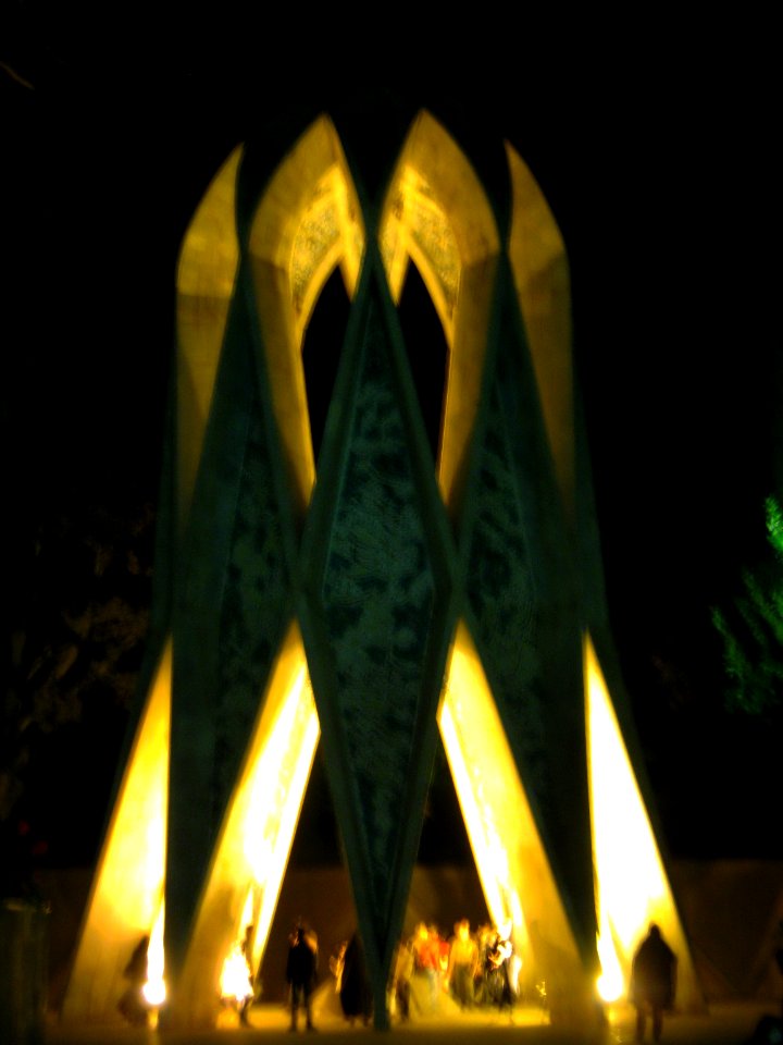 Omar Khayyam mausoleum - Friday night -September 27 2013 - Nishapur 04