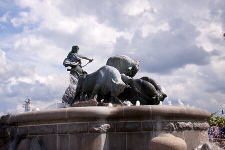 Stone the citadel the gefion fountain