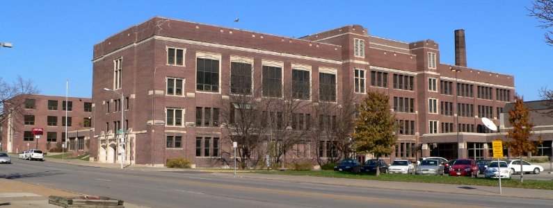 Omaha South High School from SW 1