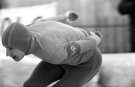 Olympische Spelen Grenoble, Verkerk in aktie, Bestanddeelnr 921-0873
