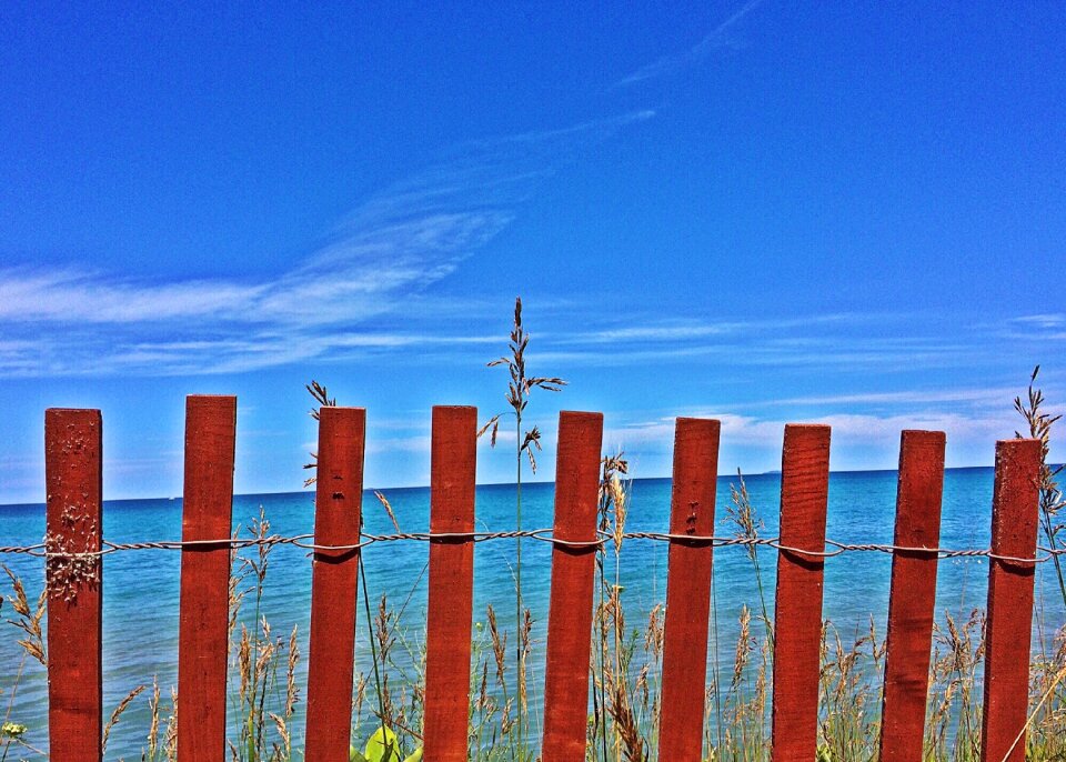 Michigan shore sand